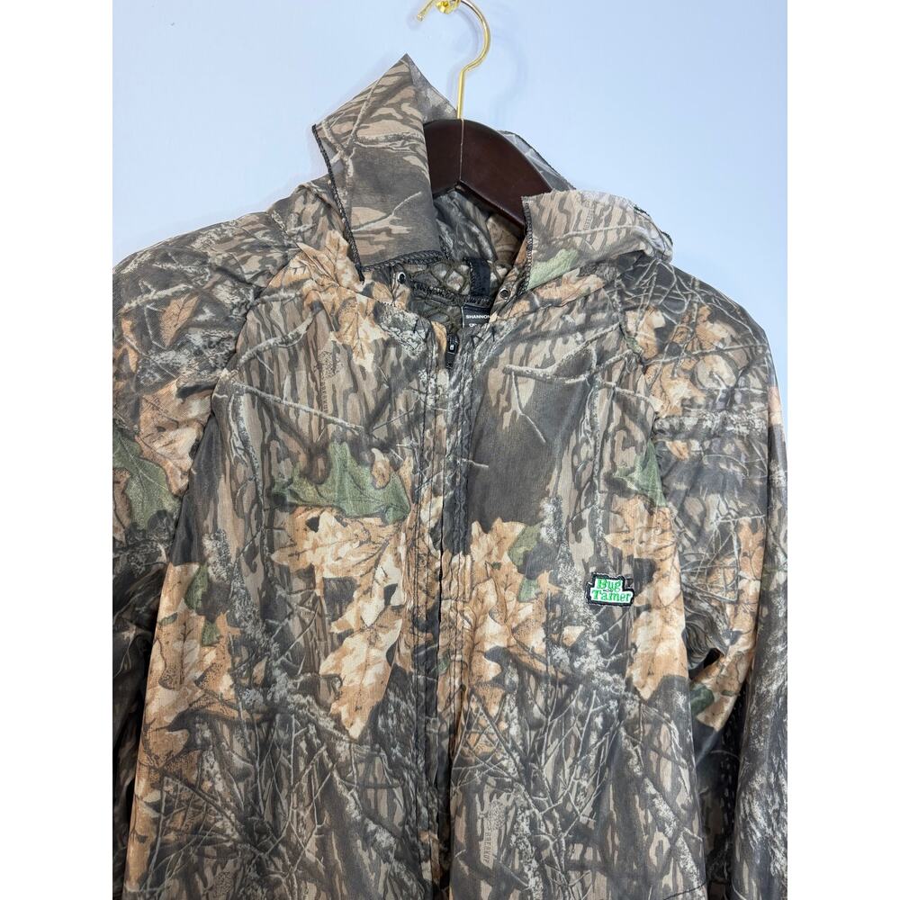 Shannon's Bug Tamer Jacket Camo Mesh Hunting Outdoors Anti Mosquito Face Net L - Picture 4 of 8